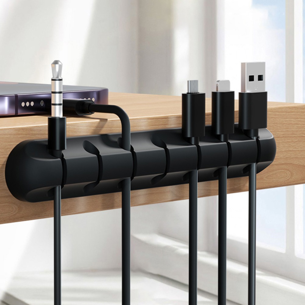 New Black Cable Organizer Flex - đánh giá và giá Cable Lock Flexible