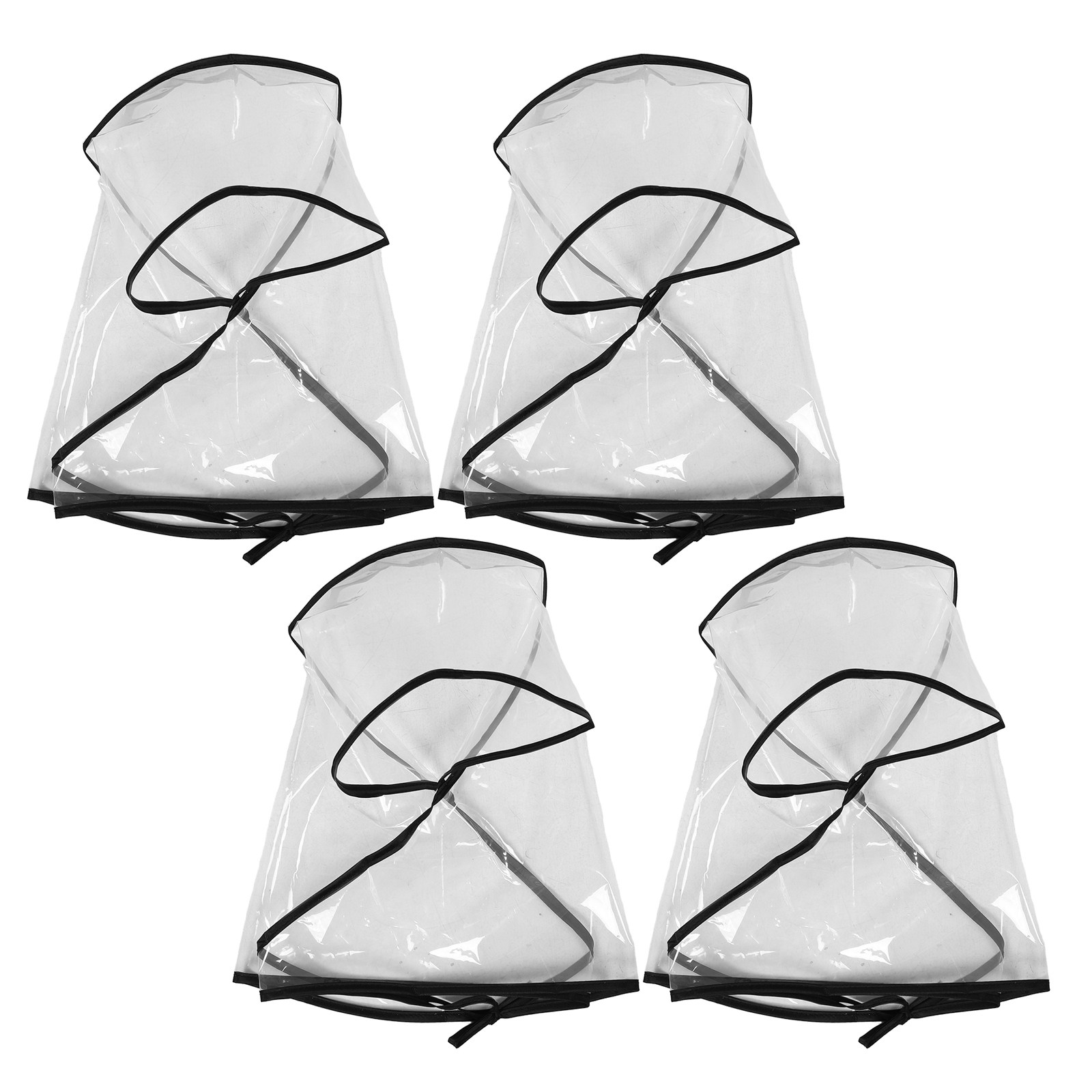 4Pcs Waterproof Clear Rain Bon - đánh giá và giá Cycling Commute In Rain